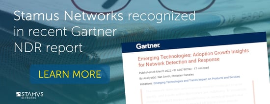 Gartner Report Mentions Stamus