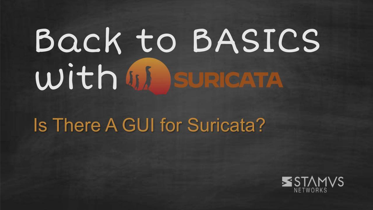 Is There a GUI for Suricata?