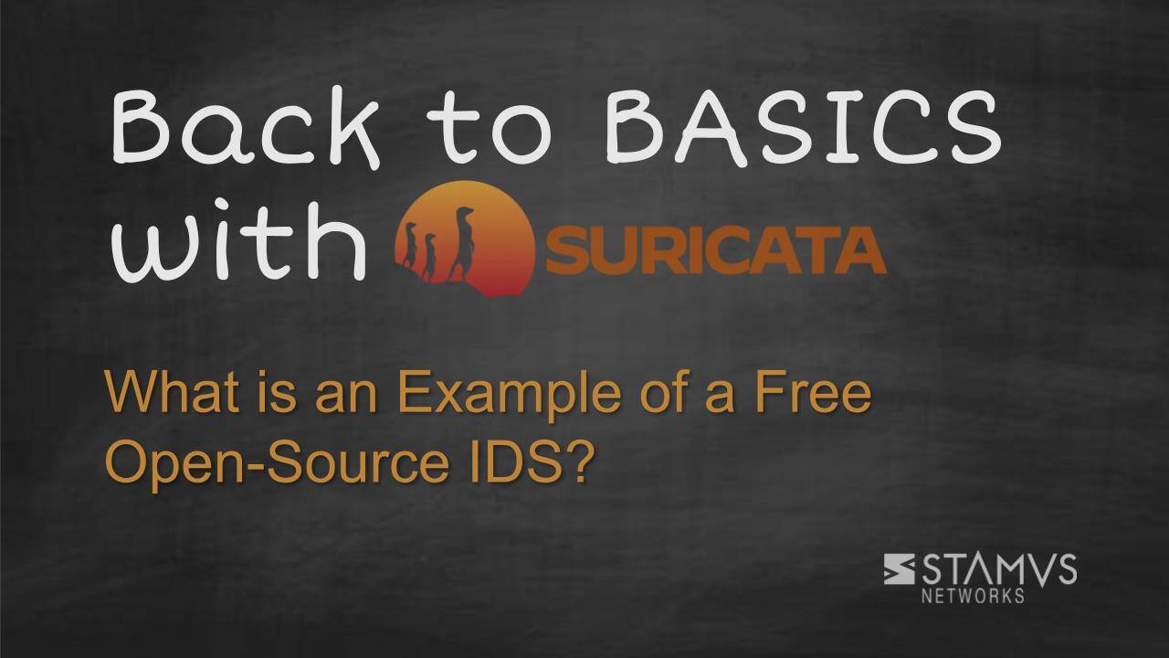 What is an example of a Free Open-Source IDS?
